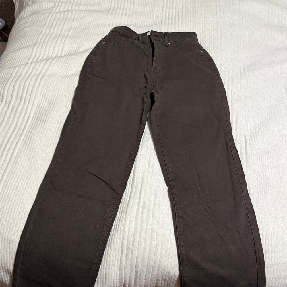 PacSun women's brown dad jeans